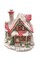 Christmas Ceramic Ornament - Festive Snow-covered House by Wizardi F07N7-18